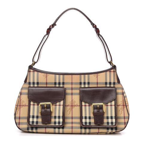 burberry haymarket check shoulder bag.